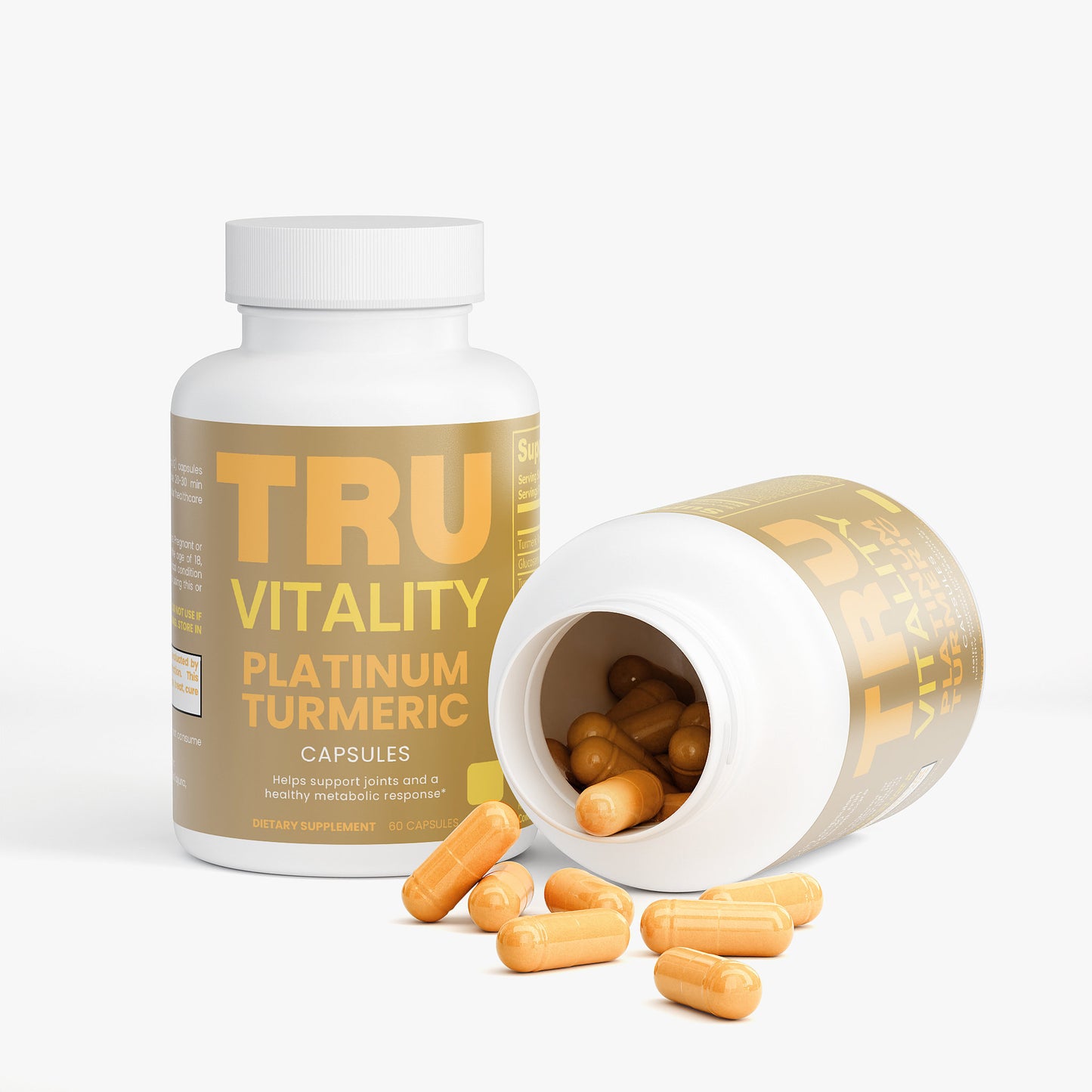 Platinum Turmeric Pure Vitality Capsules