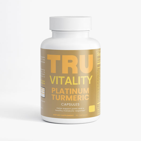 Platinum Turmeric Pure Vitality Capsules